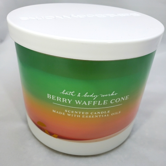 Berry Waffle Cone Candle